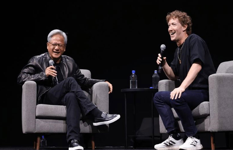 CEO Meta Mark Zuckerberg và CEO NVIDIA Jensen Huang trò chuyện về trợ lý AI cá nhân